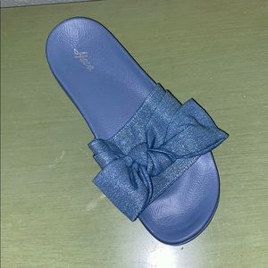 Slides Sandals Bowknot Beach Casual Comfort
